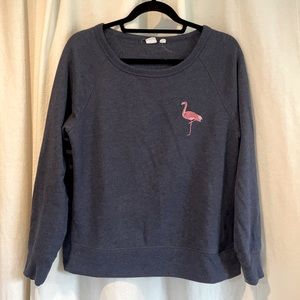 GAP flamingo sweatshirt